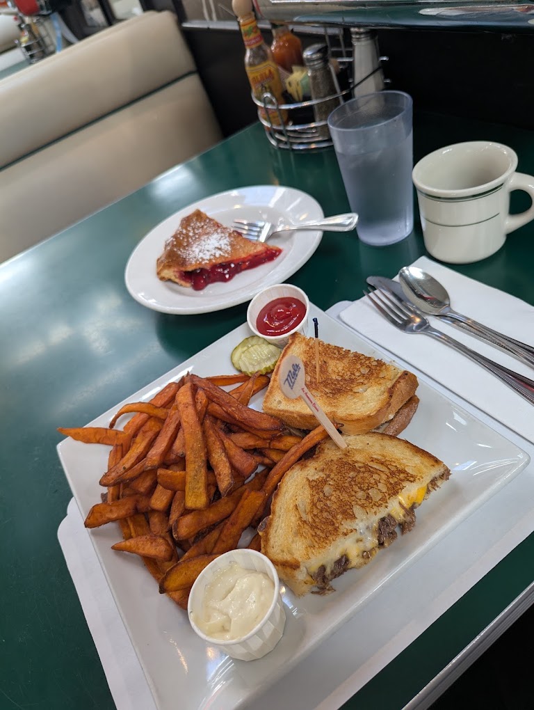 Patty Melt at Mel's Drive-In Hollywood