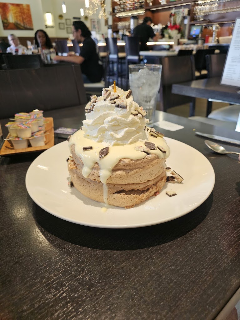 Chocolate Velvet Pancakes at Lady C’s (formerly CiCi’s)
