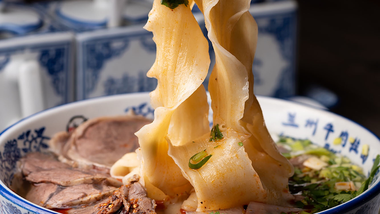 Dry Mixed Noodle with Protein 干拌面 at Lanzhou Noodle