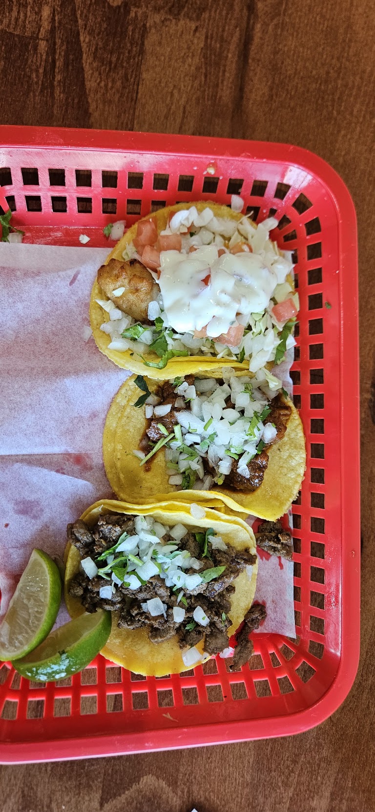 Soft Shell Tacos at Los Amigos Restaurant