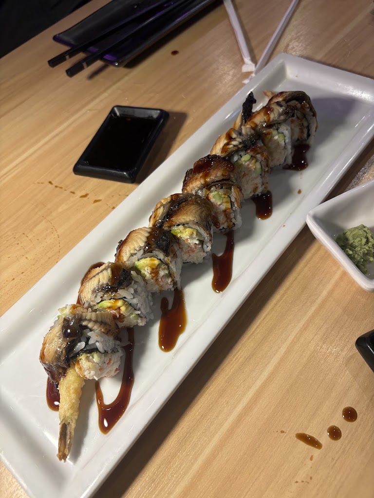 Black Dragon ROLL at Mikomi Sushi Santa Monica