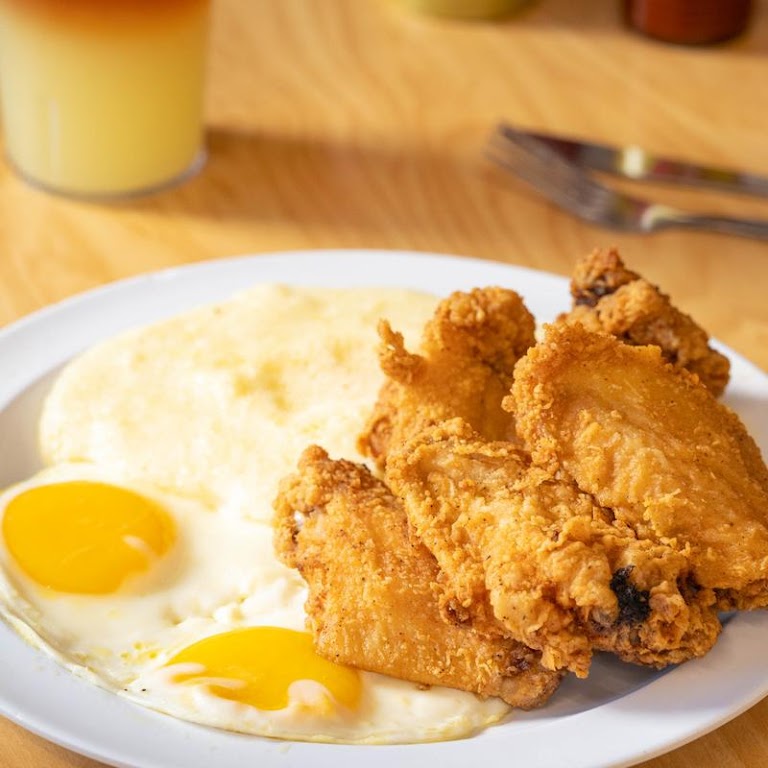 Chicken Sandwich (fried) at The Serving Spoon