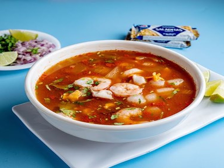 Mixed Seafood Soup at Baja California Tacos