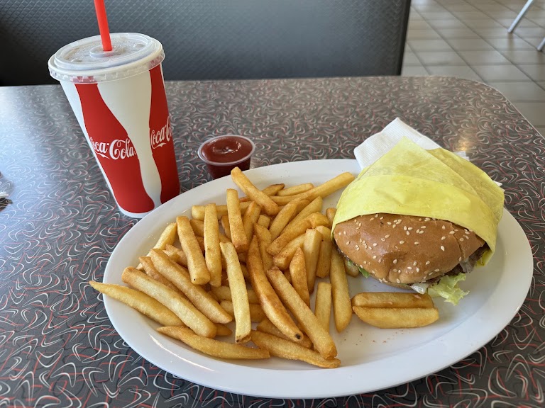 Burgers at Fantastic Cafe
