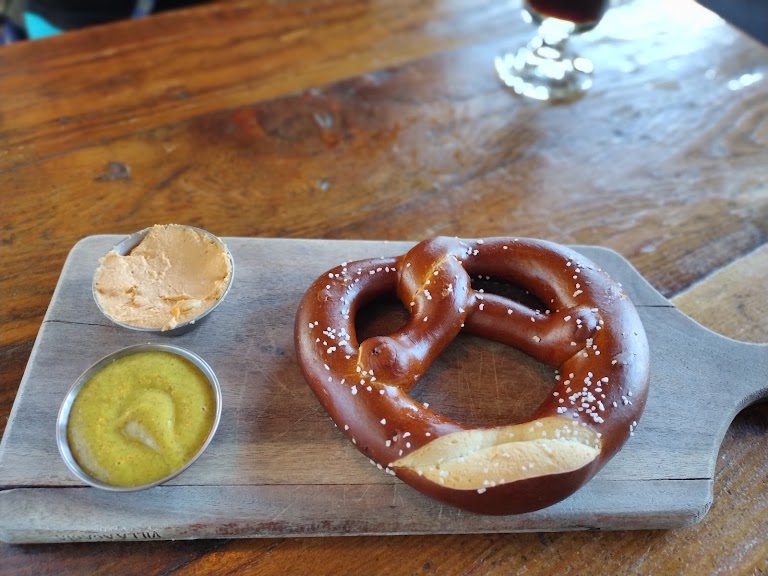 Bavarian Pretzel at Rasselbock Kitchen & Beer Garden