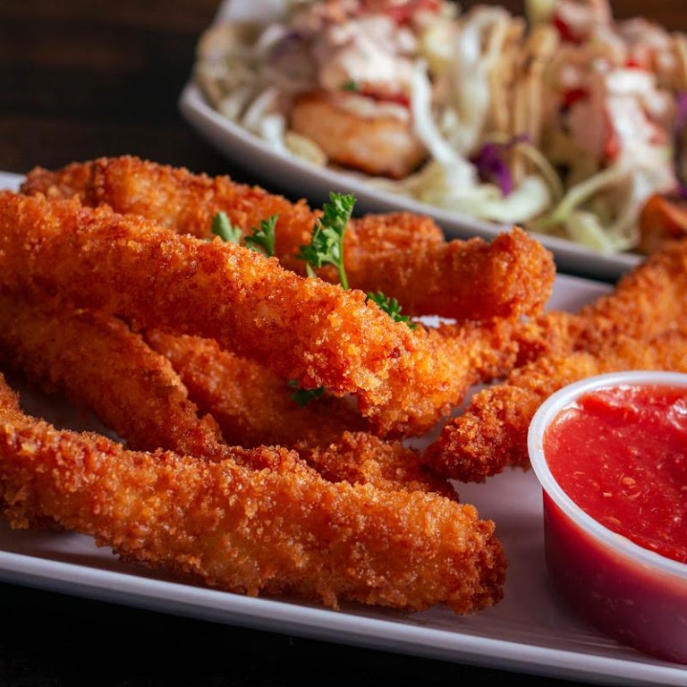 Crispy Calamari at Hook'd Fish Grill