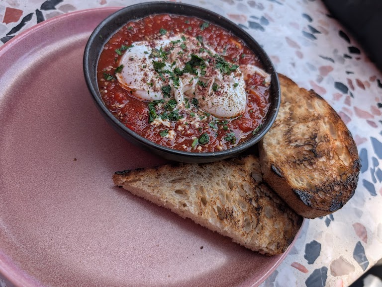 Shakshuka at Parakeet Cafe