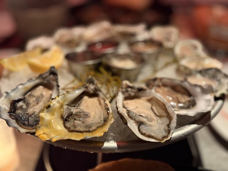 Oysters Rockefeller at Water Grill