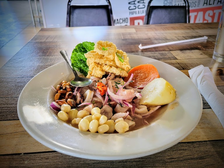Ceviche Carretillero at Peru's Taste Restaurant