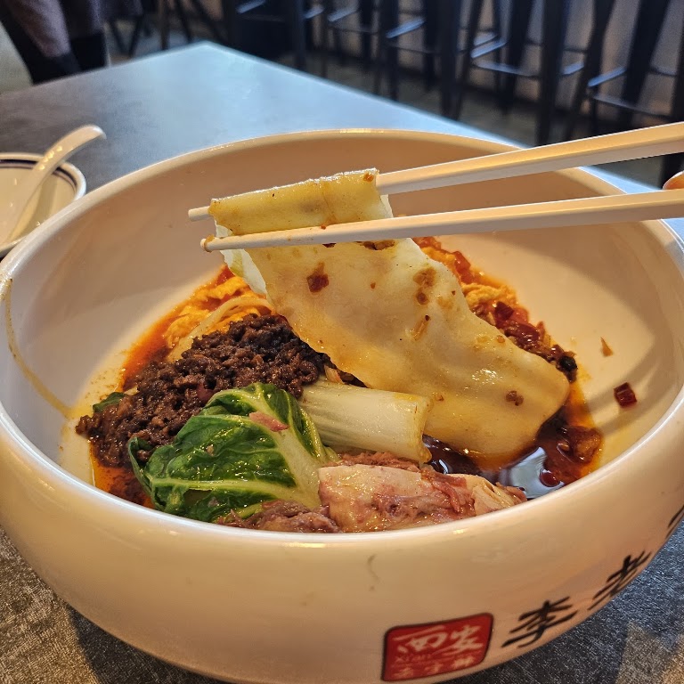 Noodles with Special Beef Paste at 李老三 Xi'an Foodie