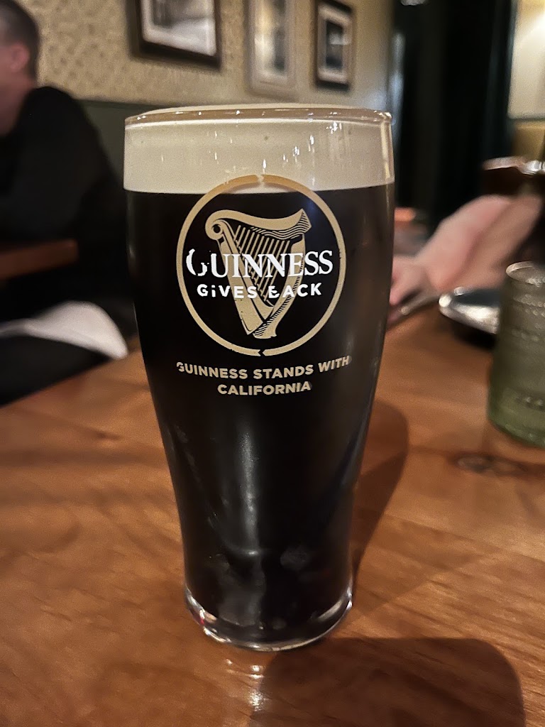 Guinness Stout at Dublin 4 Gastropub