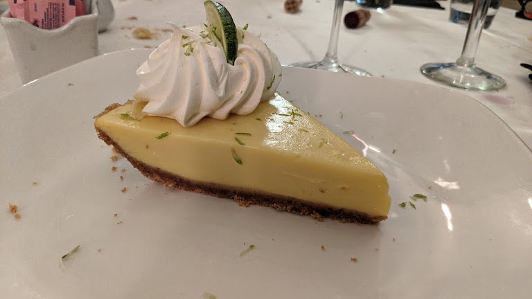 Key Lime Pie at Morton's The Steakhouse