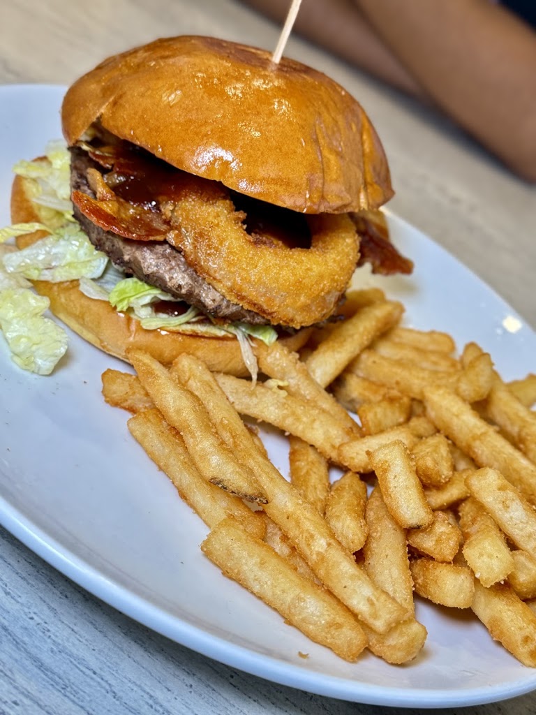 Deluxe Cheeseburger at Loaded Cafe - Bell