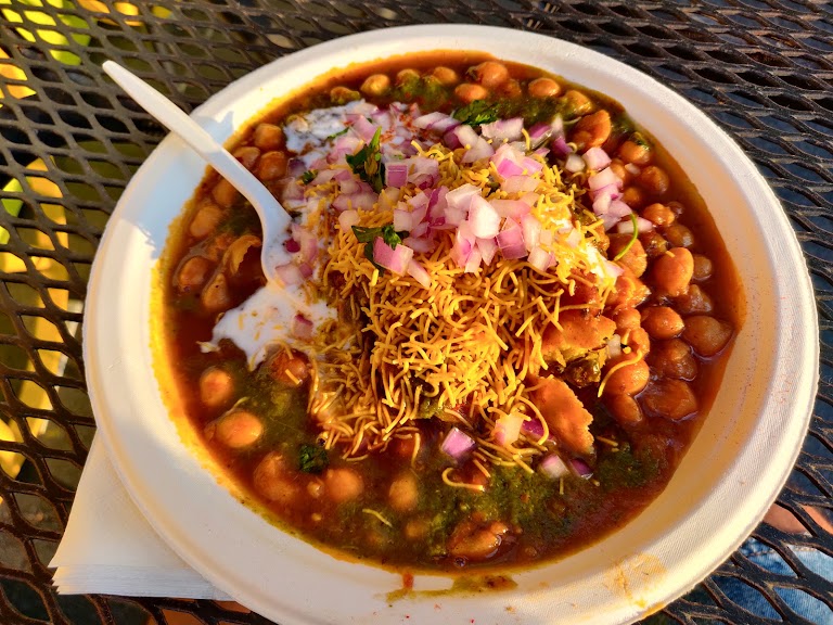 Sweetcorn Chaat at Namaste Spiceland