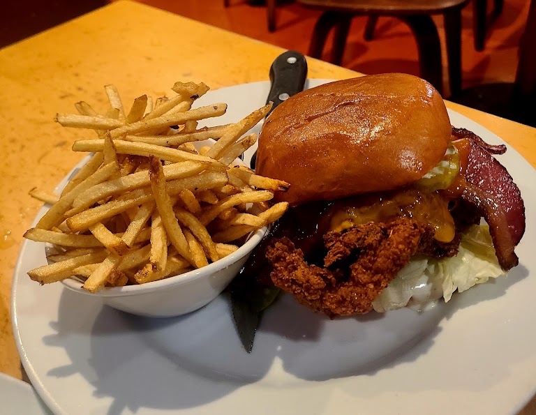 THE "cobra" Chicken Sandwich at Memphis Cafe