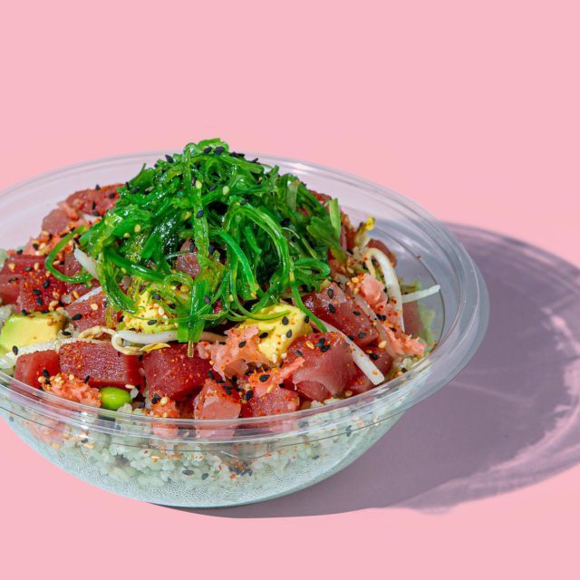 Yuzu Salmon Poke Bowl at Sweetfin