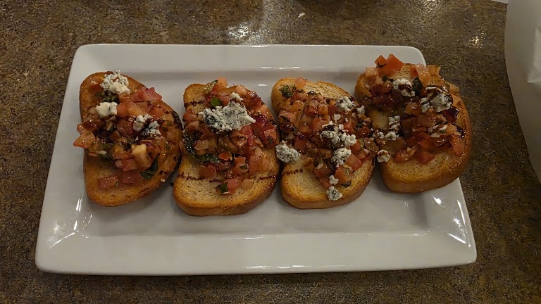 Bruschetta at Spaghetti Eddie's Cucina Italiana