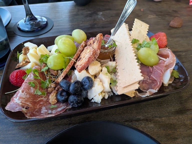 Medieval Charcuterie Board at The Raven's Nest