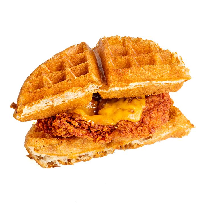 Chicken & Waffles at Howlin' Ray's Hot Chicken - Pasadena