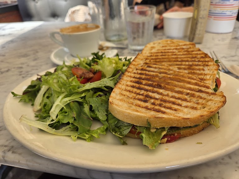 Grilled Veggie Sandwich at Freesoulcaffé