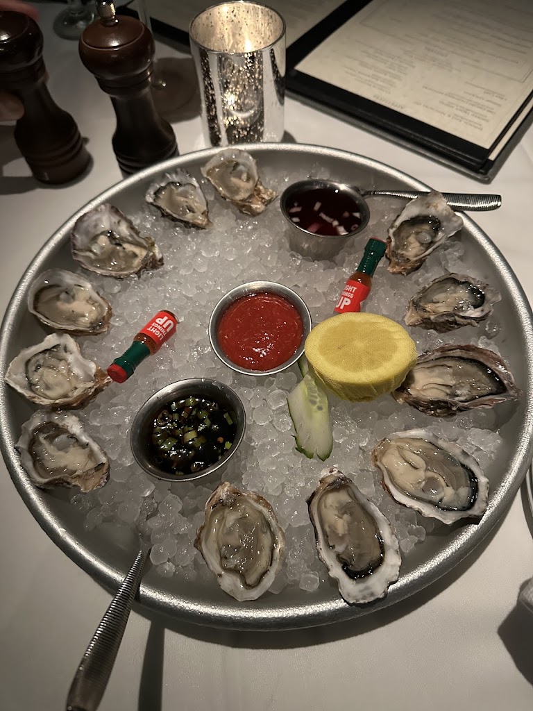 Oysters on the Half Shell at Davenport's Restaurant