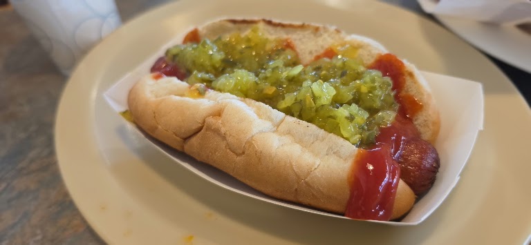 Hot Dog at Covina Burgers