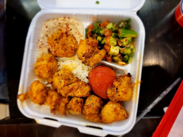 Chicken Plates at Zankou Chicken