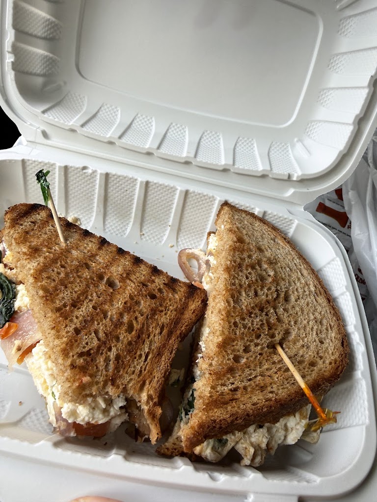 SOFT Scrambled Breakfast Sandwich at Bites & Bashes Cafe