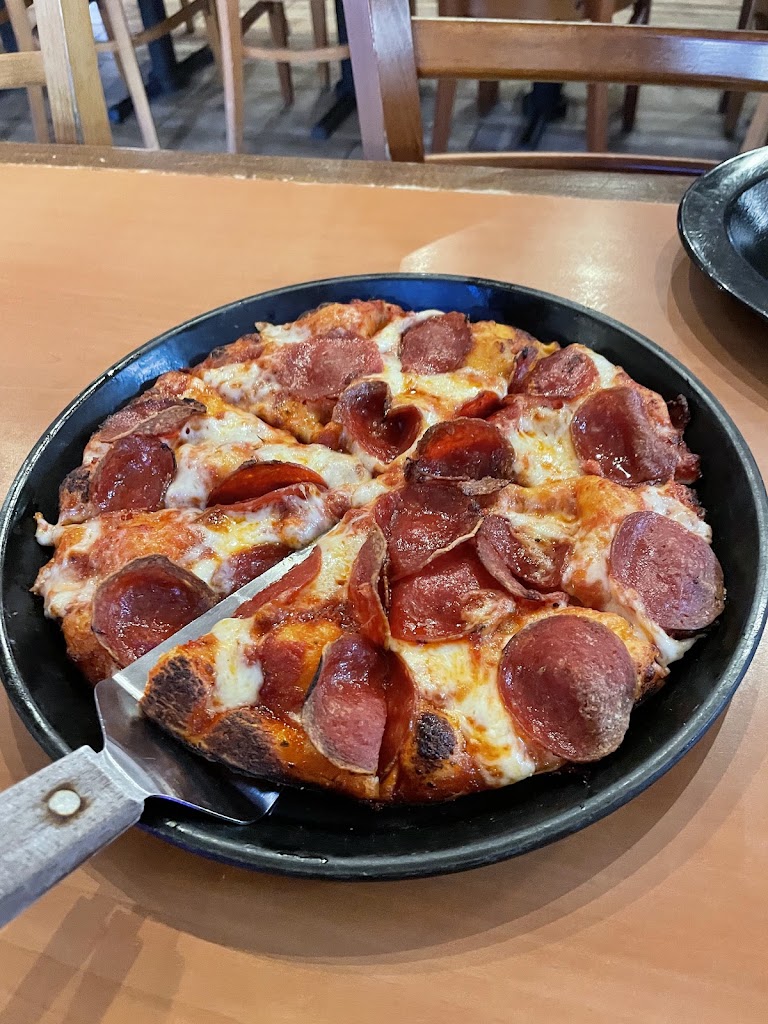 Pizza at Shakey's Pizza Parlor