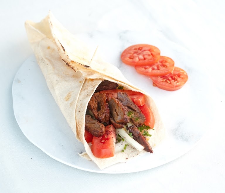 Taco Plate* NEW ITEM * Mexiterranean at Elena's Greek-Armenian Cuisine