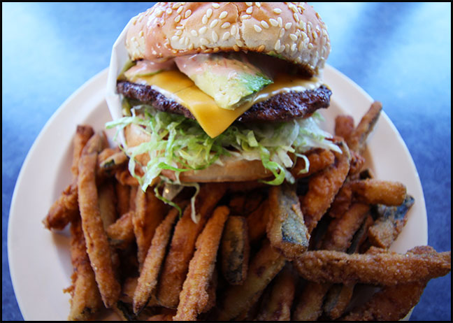 Double Cheeseburger at George's Burgers