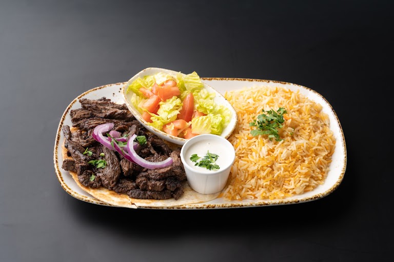 Beef Shawarma at Cello Mediterranean grill & lounge