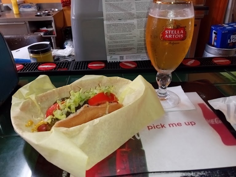 Regular Dog at Hound Dog Hot Dog Shop