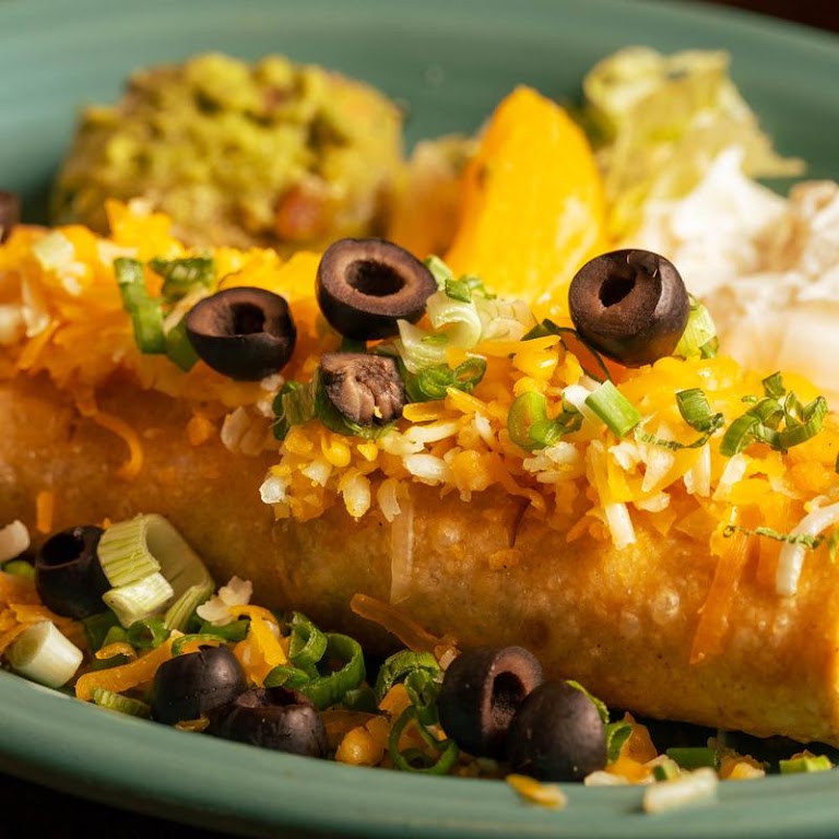 Chimichanga at La Paloma Mexican Restaurant