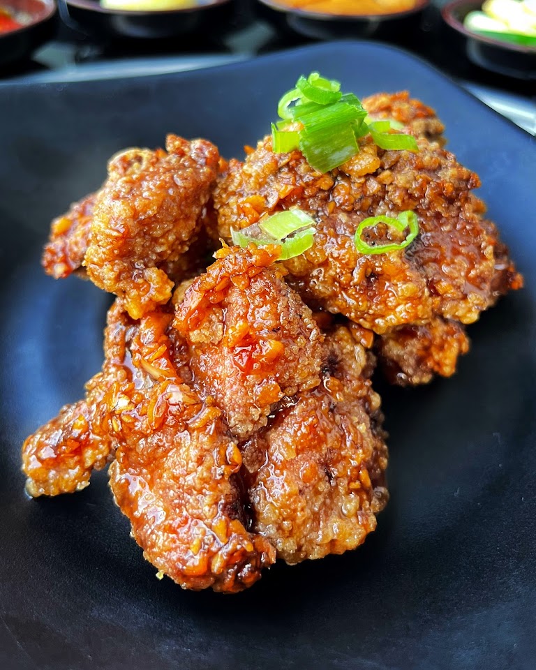 Fried Chicken (volcano) at MGD Korean BBQ