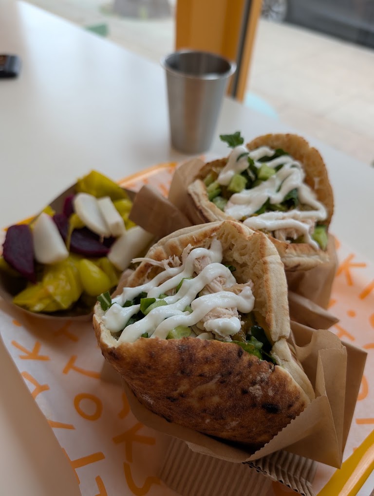 Chicken Pita at Kismet Rotisserie