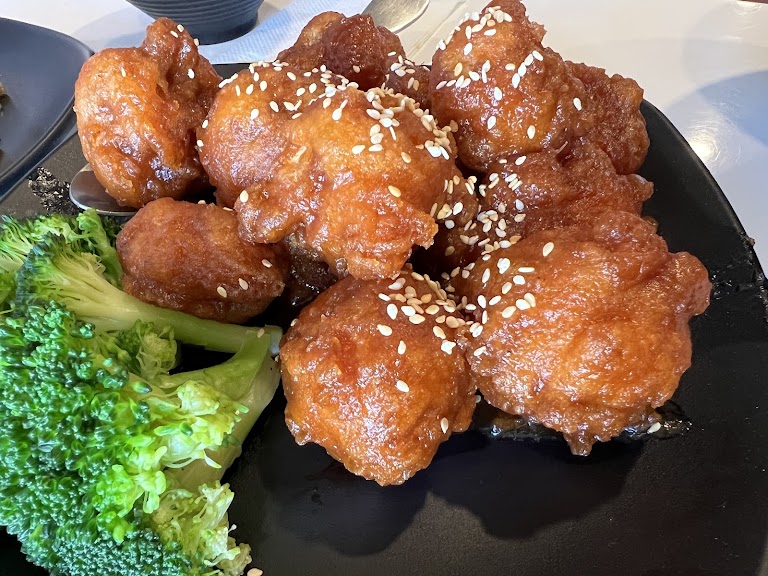 Orange Chicken at Kao Hom Thai Cuisine
