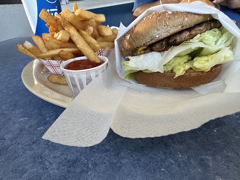 Junior Cheeseburger at George's Burgers