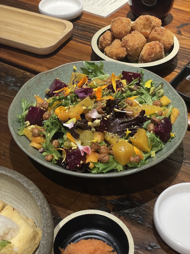 Roasted Beet Salad at Tane Vegan Izakaya - Highland Park