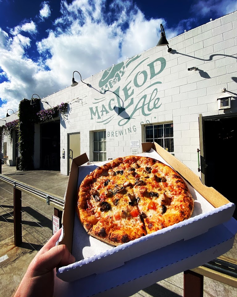 Prosciutto Arugula Pizza at MacLeod Ale Brewing Co.
