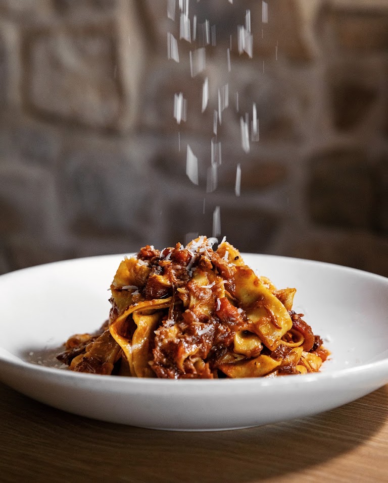 Tagliatelle Bolognese at Mediterraneo