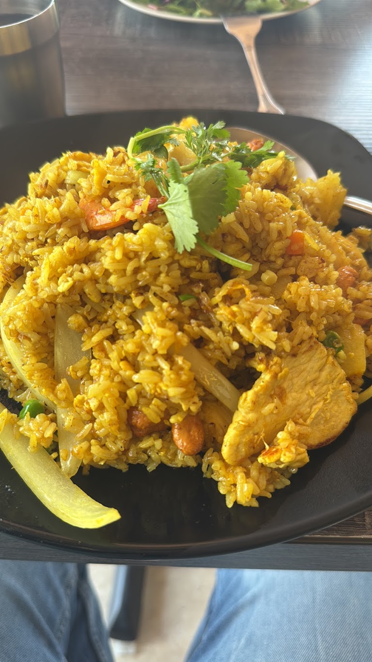 Combination Fried Rice at Satu Thai Bistro
