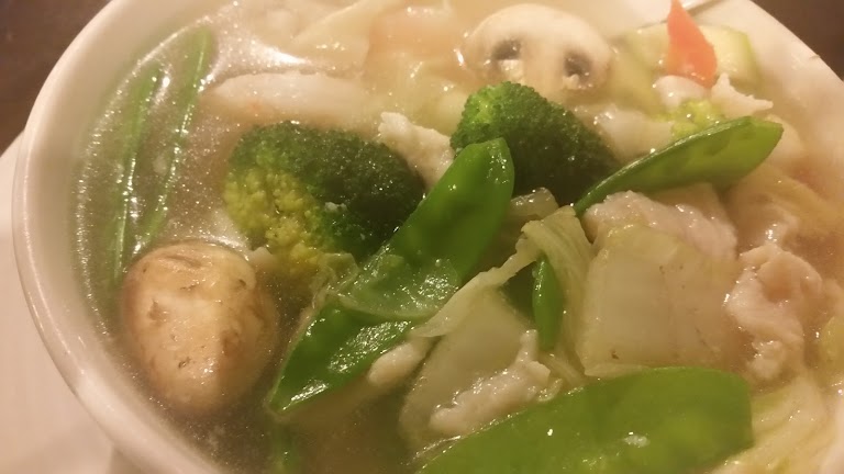 Vegetable Tofu Soup at Lotus Garden