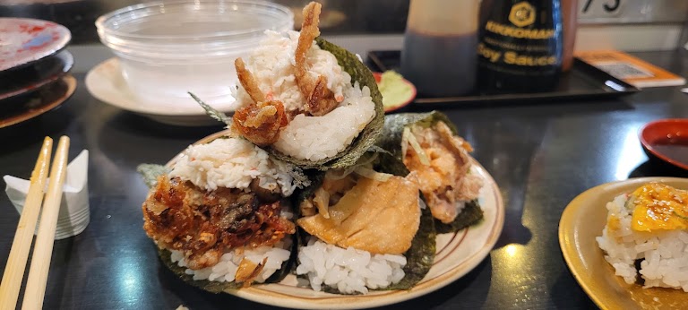 Sushi at Kaisen Kaiten