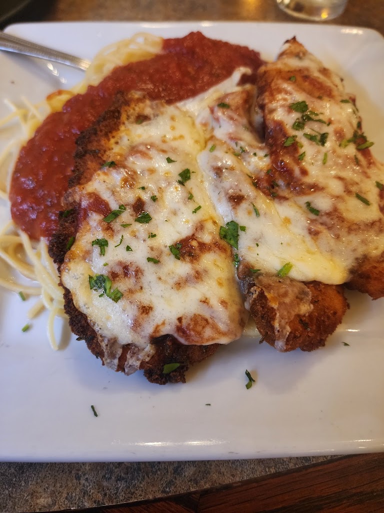 Eggplant Parmesan at Spaghetti Eddie's Cucina Italiana