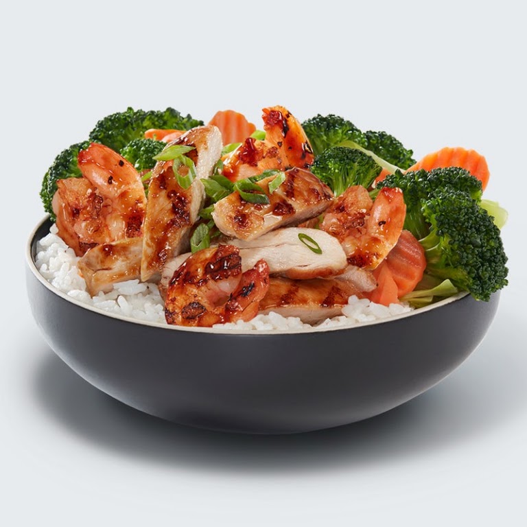 Chicken & Shrimp at WaBa Grill