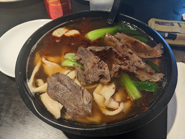 Beef Noodle Soup at LUYU DUMPLINGS