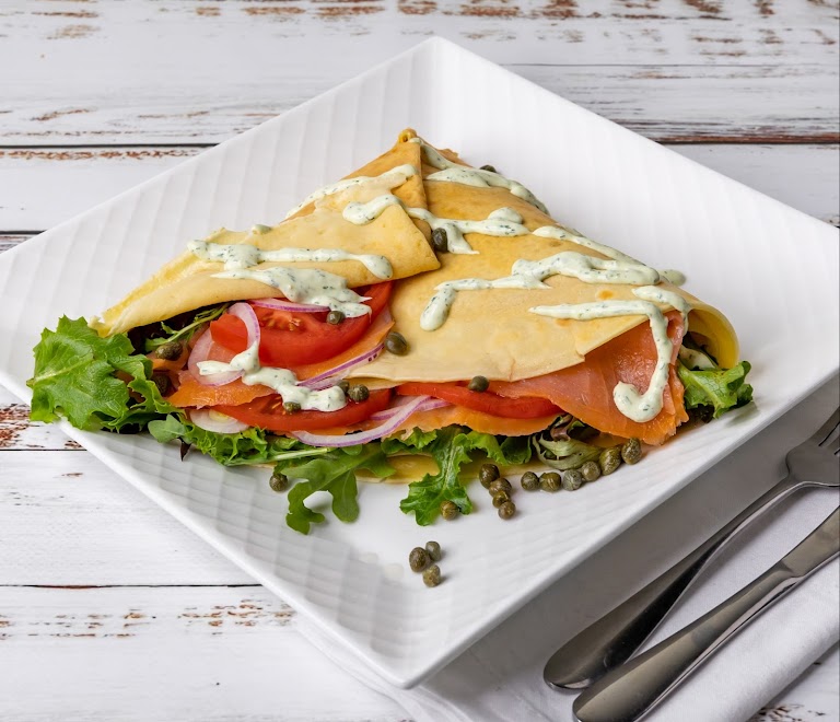 Norwegian Crepe at Fraise Café