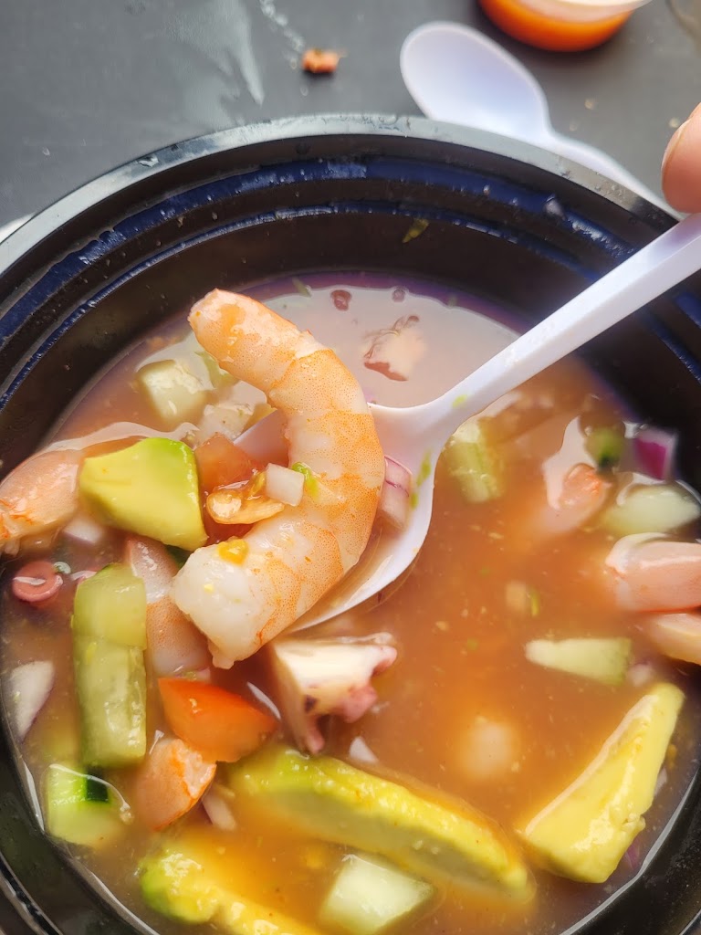 Caldo De Camaron at 7 Machos Mariscos