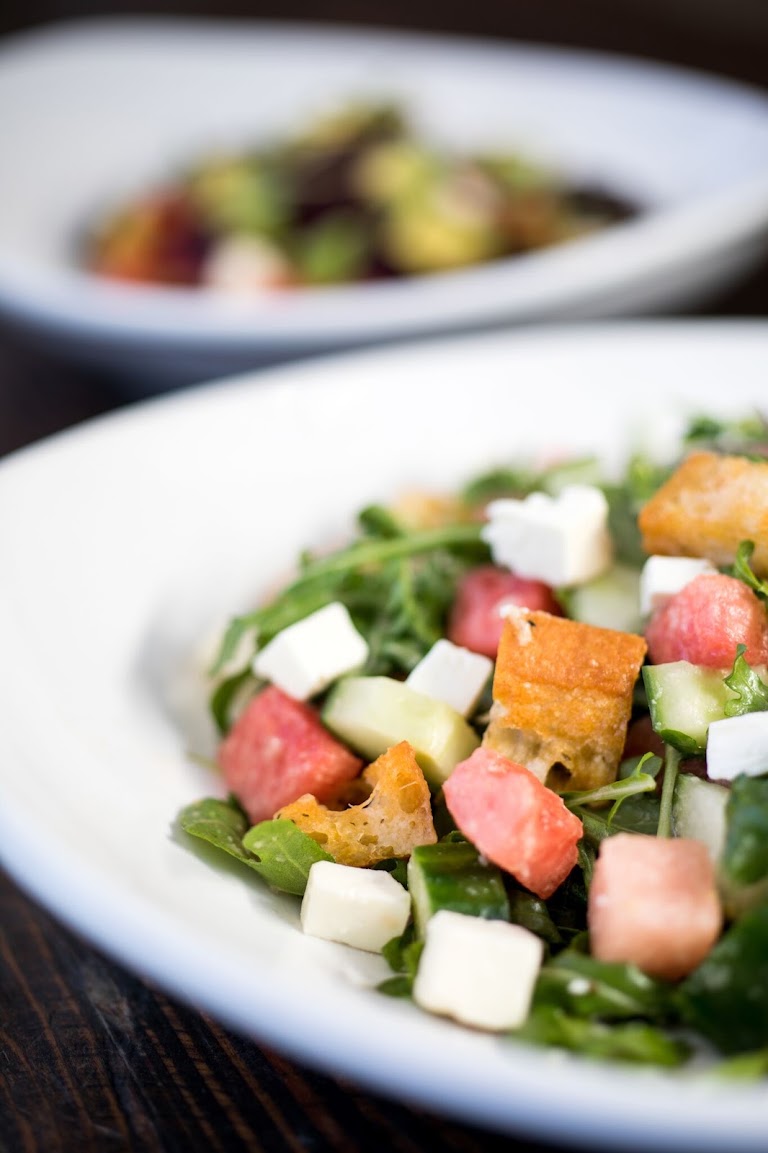 Watermelon Panzanella at Bettolino Kitchen